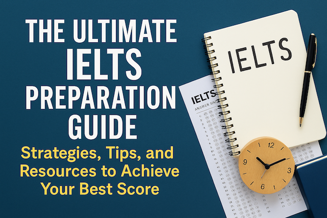 The Ultimate IELTS Preparation Guide: Strategies, Tips, and Resources to Achieve Your Best Score