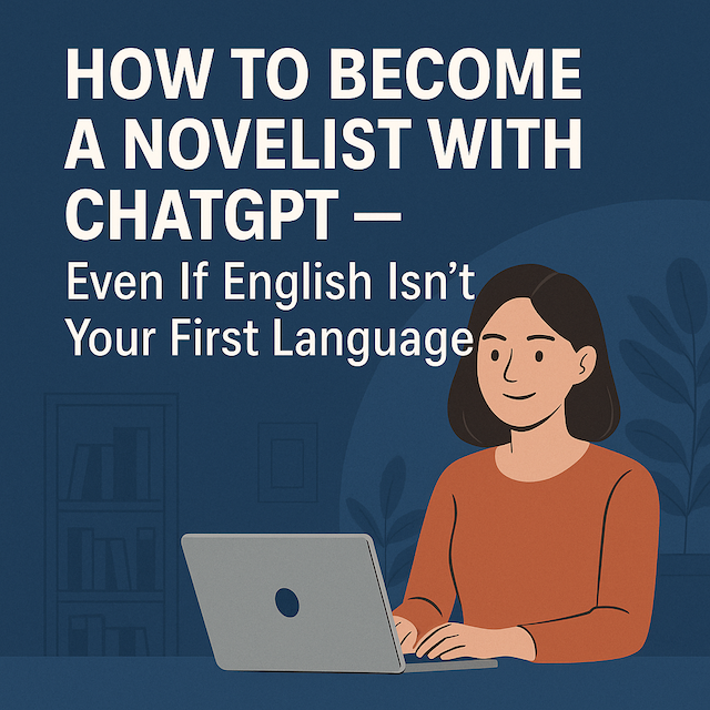 How to Become a Novelist with ChatGPT – Even If English Isn’t Your First Language